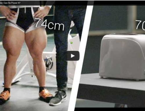 Olympic Cyclist Vs. Toaster: Can He Power It?